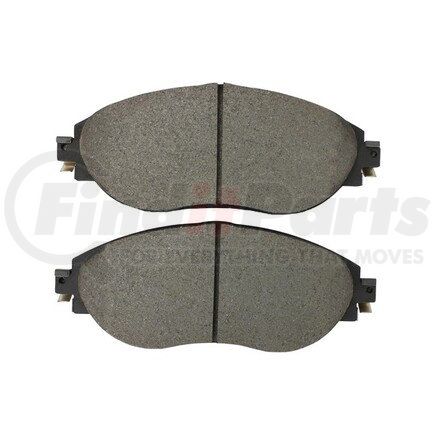 1001-1633C by MPA ELECTRICAL - Quality-Built Premium Ceramic Brake Pads w/ Hardware