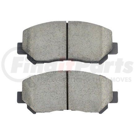 1001-1640BC by MPA ELECTRICAL - Quality-Built Disc Brake Pad, Premium, Ceramic, with Hardware