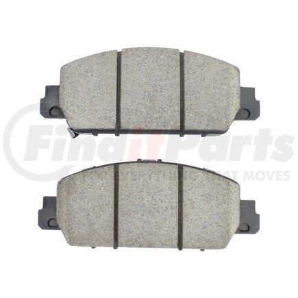 1001-1654C by MPA ELECTRICAL - Quality-Built Disc Brake Pad, Premium, Ceramic, with Hardware