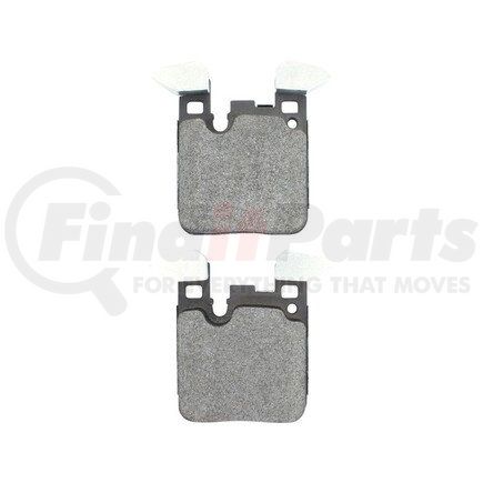 1001-1656M by MPA ELECTRICAL - Quality-Built Premium Disc Brake Pad Set - Semi-Metallic, with Hardware