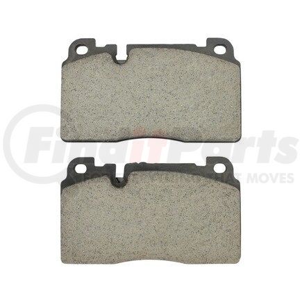 1001-1663C by MPA ELECTRICAL - Quality-Built Premium Ceramic Brake Pads w/ Hardware