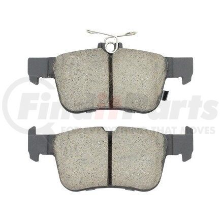 1001-1665C by MPA ELECTRICAL - Quality-Built Premium Ceramic Brake Pads w/ Hardware