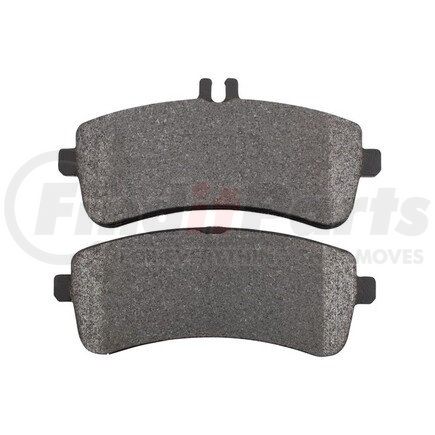 1001-1669M by MPA ELECTRICAL - Quality-Built Premium Disc Brake Pad Set - Semi-Metallic, with Hardware