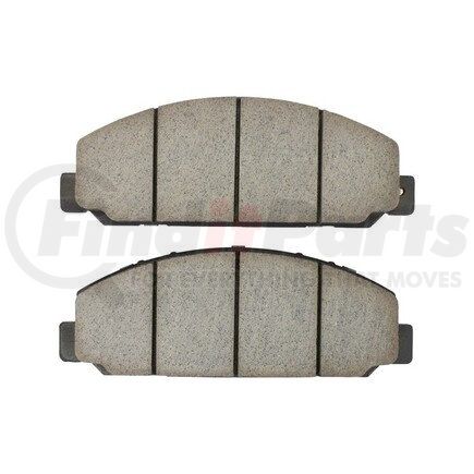 1001-1683C by MPA ELECTRICAL - Quality-Built Premium Ceramic Brake Pads w/ Hardware