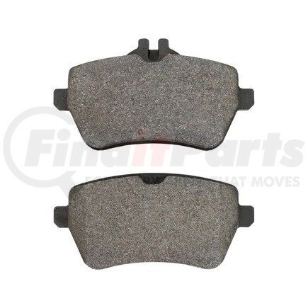 1001-1689M by MPA ELECTRICAL - Quality-Built Premium Disc Brake Pad Set - Semi-Metallic, with Hardware