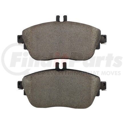 1001-1694M by MPA ELECTRICAL - Quality-Built Premium Semi-Metallic Brake Pads w/ Hardware