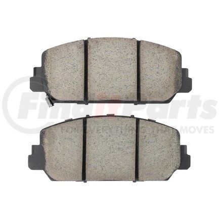 1001-1697C by MPA ELECTRICAL - Quality-Built Disc Brake Pad, Premium, Ceramic, with Hardware