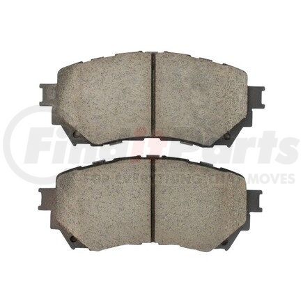 1001-1711C by MPA ELECTRICAL - Quality-Built Disc Brake Pad, Premium, Ceramic, with Hardware