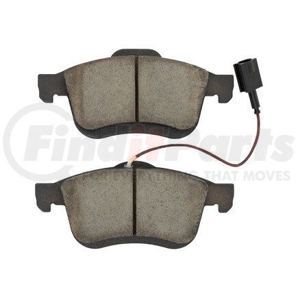 1001-1721AC by MPA ELECTRICAL - Quality-Built Disc Brake Pad, Premium, Ceramic, with Hardware