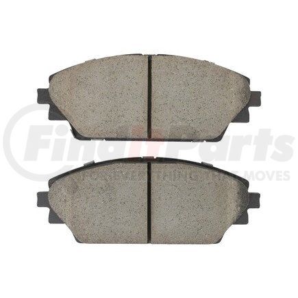 1001-1728C by MPA ELECTRICAL - Quality-Built Disc Brake Pad, Premium, Ceramic, with Hardware