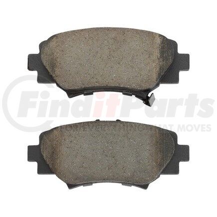 1001-1729C by MPA ELECTRICAL - Quality-Built Disc Brake Pad, Premium, Ceramic, with Hardware