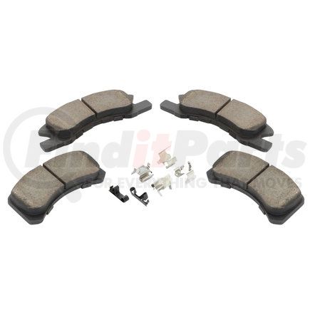 1001-1731M by MPA ELECTRICAL - Quality-Built Premium Semi-Metallic Brake Pads w/ Hardware