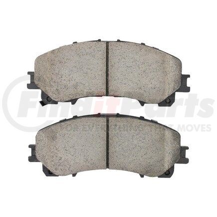 1001-1736C by MPA ELECTRICAL - Quality-Built Disc Brake Pad, Premium, Ceramic, with Hardware