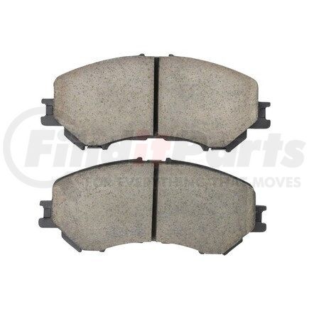 1001-1737C by MPA ELECTRICAL - Quality-Built Disc Brake Pad, Premium, Ceramic, with Hardware