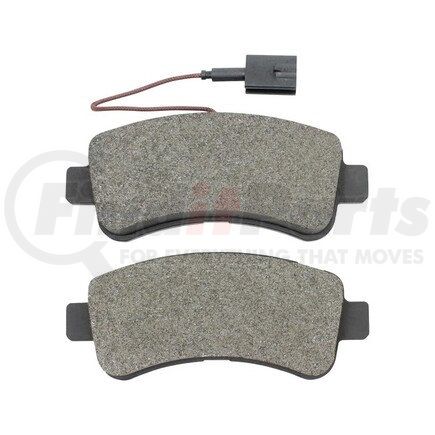 1001-1746AM by MPA ELECTRICAL - Quality-Built Premium Disc Brake Pad Set - Semi-Metallic, with Hardware