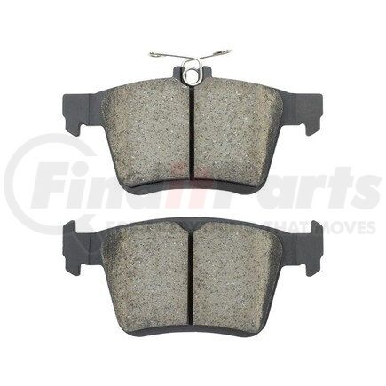 1001-1761C by MPA ELECTRICAL - Quality-Built Premium Ceramic Brake Pads w/ Hardware