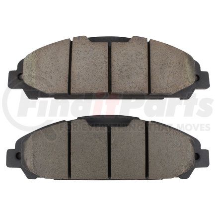 1001-1791C by MPA ELECTRICAL - Quality-Built Disc Brake Pad, Premium, Ceramic, with Hardware