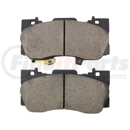 1001-1784C by MPA ELECTRICAL - Quality-Built Disc Brake Pad, Premium, Ceramic, with Hardware