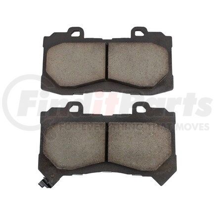 1001-1802C by MPA ELECTRICAL - Quality-Built Disc Brake Pad, Premium, Ceramic, with Hardware