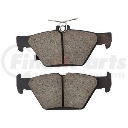 1001-1808C by MPA ELECTRICAL - Quality-Built Premium Ceramic Brake Pads w/ Hardware