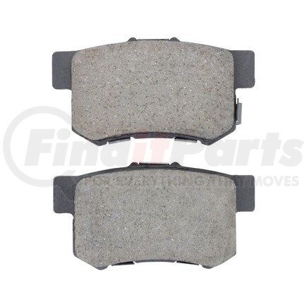 1002-0537M by MPA ELECTRICAL - Quality-Built Disc Brake Pad Set - Work Force, Heavy Duty, with Hardware