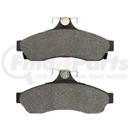 1002-0628M by MPA ELECTRICAL - Quality-Built Disc Brake Pad Set - Work Force, Heavy Duty, with Hardware