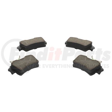 1002-0627AM by MPA ELECTRICAL - Quality-Built Work Force Heavy Duty Brake Pads w/ Hardware