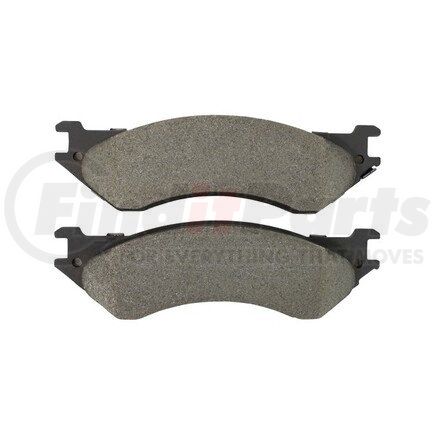 1002-0702AM by MPA ELECTRICAL - Quality-Built Disc Brake Pad Set - Work Force, Heavy Duty, with Hardware