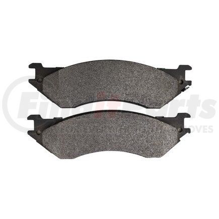 1002-0702BM by MPA ELECTRICAL - Quality-Built Disc Brake Pad Set - Work Force, Heavy Duty, with Hardware