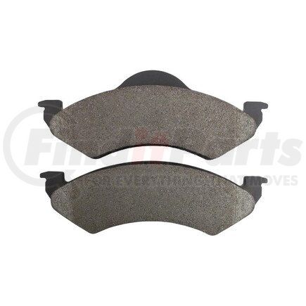 1002-0820M by MPA ELECTRICAL - Quality-Built Disc Brake Pad Set - Work Force, Heavy Duty, with Hardware