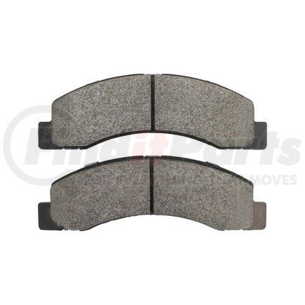 1002-0824M by MPA ELECTRICAL - Quality-Built Disc Brake Pad Set - Work Force, Heavy Duty, with Hardware