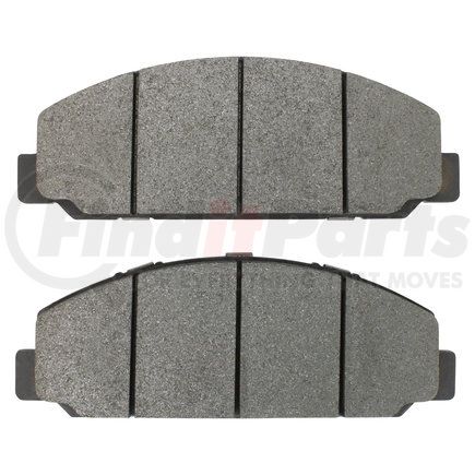 1002-0827M by MPA ELECTRICAL - Quality-Built Disc Brake Pad Set - Work Force, Heavy Duty, with Hardware