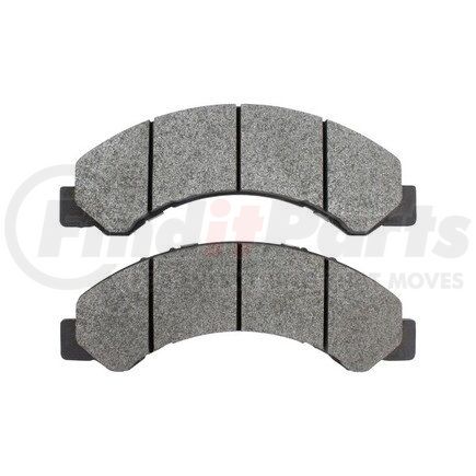 1002-0825M by MPA ELECTRICAL - Quality-Built Disc Brake Pad Set - Work Force, Heavy Duty, with Hardware