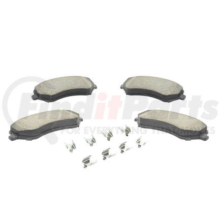 1002-0856M by MPA ELECTRICAL - Quality-Built Work Force Heavy Duty Brake Pads w/ Hardware