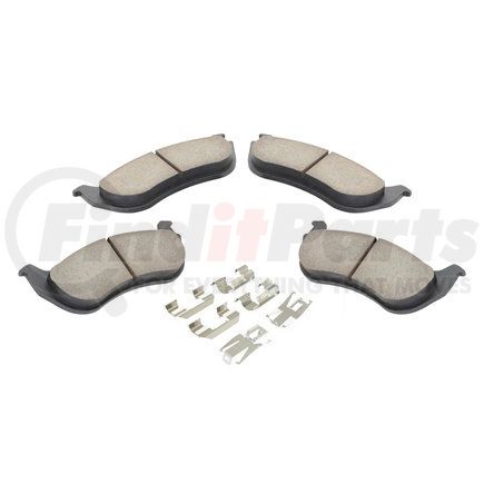 1002-0881M by MPA ELECTRICAL - Quality-Built Work Force Heavy Duty Brake Pads w/ Hardware