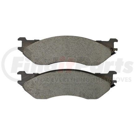 1002-0897M by MPA ELECTRICAL - Quality-Built Disc Brake Pad Set - Work Force, Heavy Duty, with Hardware