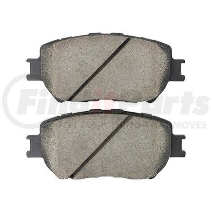 1002-0908M by MPA ELECTRICAL - Quality-Built Work Force Heavy Duty Brake Pads w/ Hardware