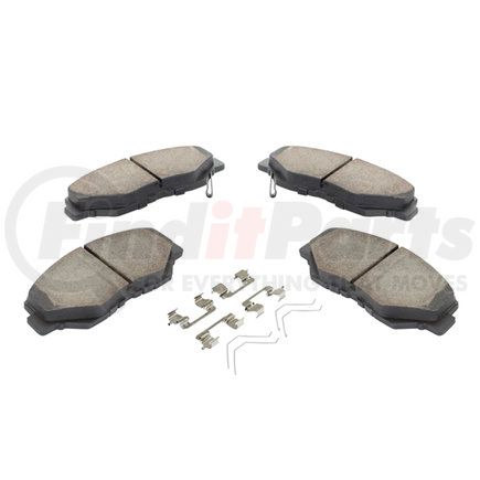 1002-0914BM by MPA ELECTRICAL - Quality-Built Work Force Heavy Duty Brake Pads w/ Hardware