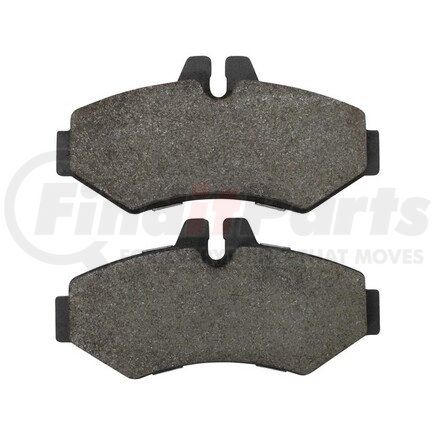 1002-0928M by MPA ELECTRICAL - Quality-Built Disc Brake Pad Set - Work Force, Heavy Duty, with Hardware