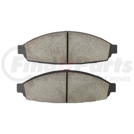 1002-0931M by MPA ELECTRICAL - Quality-Built Disc Brake Pad Set - Work Force, Heavy Duty, with Hardware