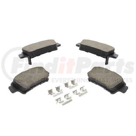 1002-0995M by MPA ELECTRICAL - Quality-Built Work Force Heavy Duty Brake Pads w/ Hardware