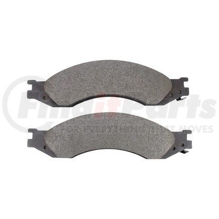 1002-1010M by MPA ELECTRICAL - Quality-Built Disc Brake Pad Set - Work Force, Heavy Duty, with Hardware