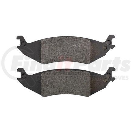 1002-1046M by MPA ELECTRICAL - Quality-Built Work Force Heavy Duty Brake Pads w/ Hardware