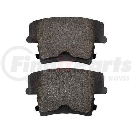 1002-1057AM by MPA ELECTRICAL - Quality-Built Disc Brake Pad Set - Work Force, Heavy Duty, with Hardware