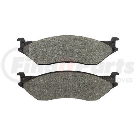 1002-1066M by MPA ELECTRICAL - Quality-Built Disc Brake Pad Set - Work Force, Heavy Duty, with Hardware