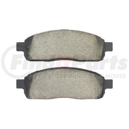 1002-1083M by MPA ELECTRICAL - Quality-Built Disc Brake Pad Set - Work Force, Heavy Duty, with Hardware