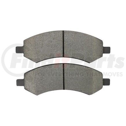 1002-1084M by MPA ELECTRICAL - Quality-Built Disc Brake Pad Set - Work Force, Heavy Duty, with Hardware