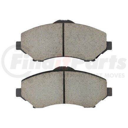 1002-1273M by MPA ELECTRICAL - Quality-Built Disc Brake Pad Set - Work Force, Heavy Duty, with Hardware