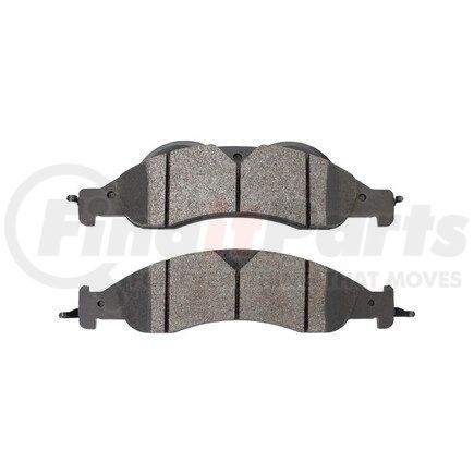 1002-1278M by MPA ELECTRICAL - Quality-Built Work Force Heavy Duty Brake Pads w/ Hardware