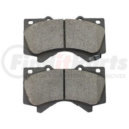 1002-1303M by MPA ELECTRICAL - Quality-Built Disc Brake Pad Set - Work Force, Heavy Duty, with Hardware